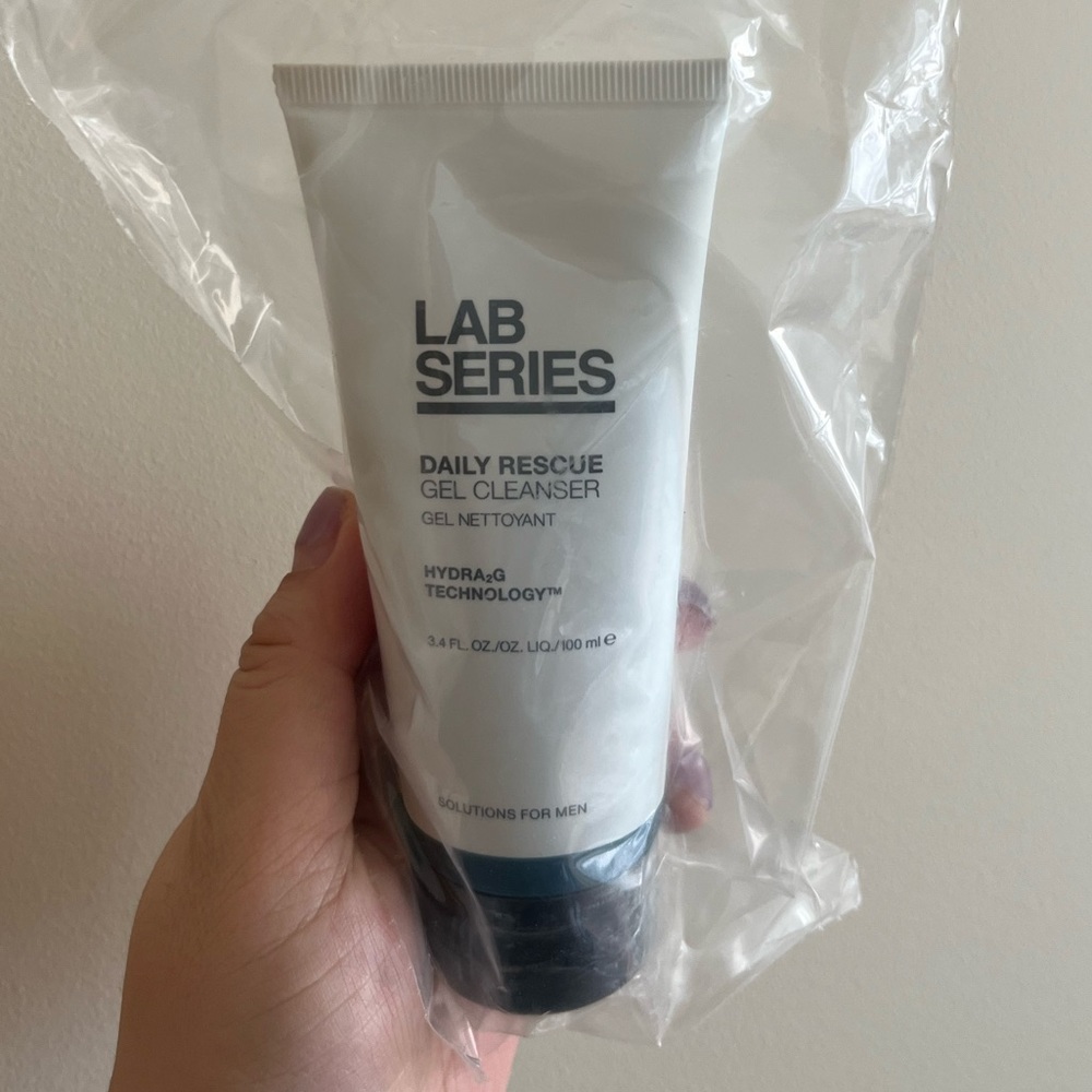 lab series daily rescue gel cleanser for men skincare 100ml Brand New